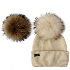 Mitchell-Y Pom Pom UGG Beanies 3P - UGG Specialist Australia