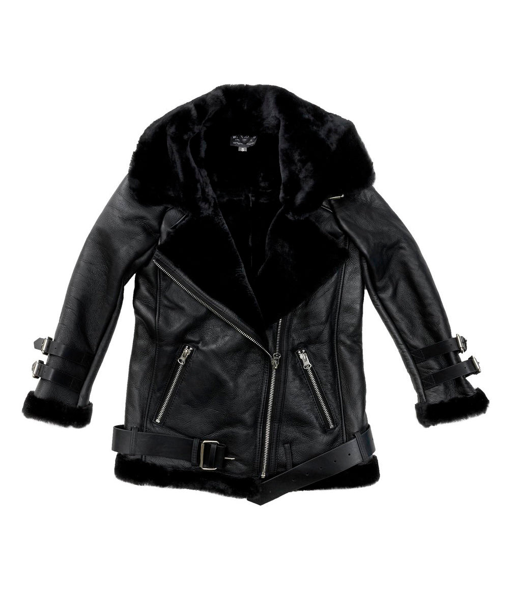 Nappa Biker Sheepskin Jacket - Women - UGG Specialist Australia