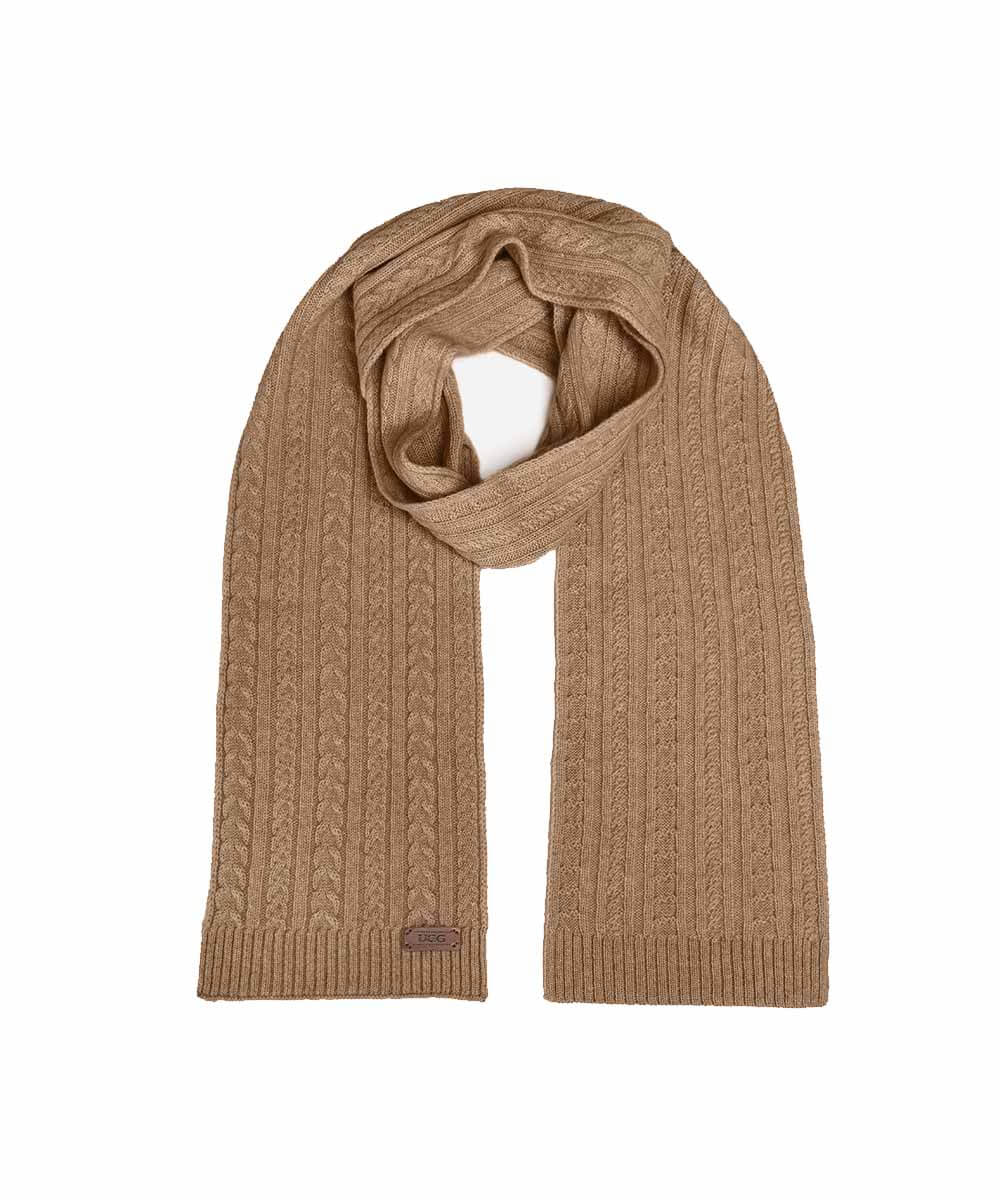 Cashmere Cable UGG Scarf