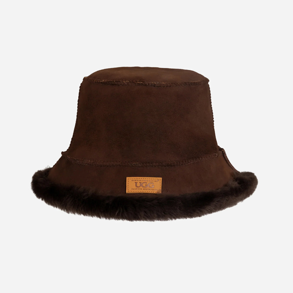 UGG Sheepskin Reversible Bucket Hat - UGG Specialist Australia