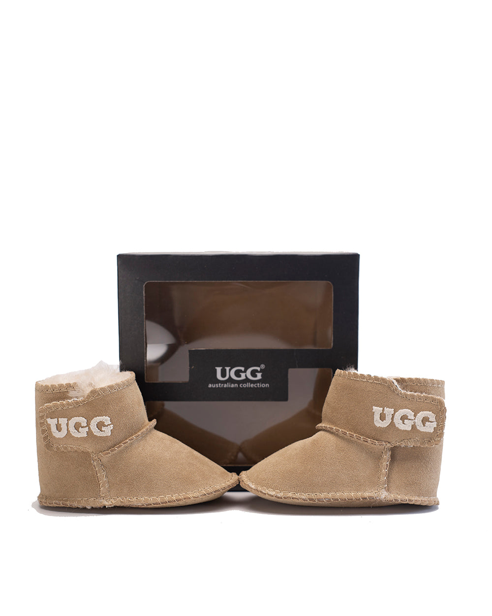 Baby UGG Embroidered Logo Booties