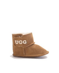 Baby UGG Embroidered Logo Booties