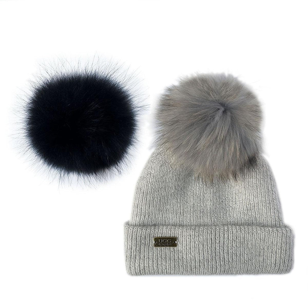 Mitchell-Y Pom Pom UGG Beanies 1P - UGG Specialist Australia