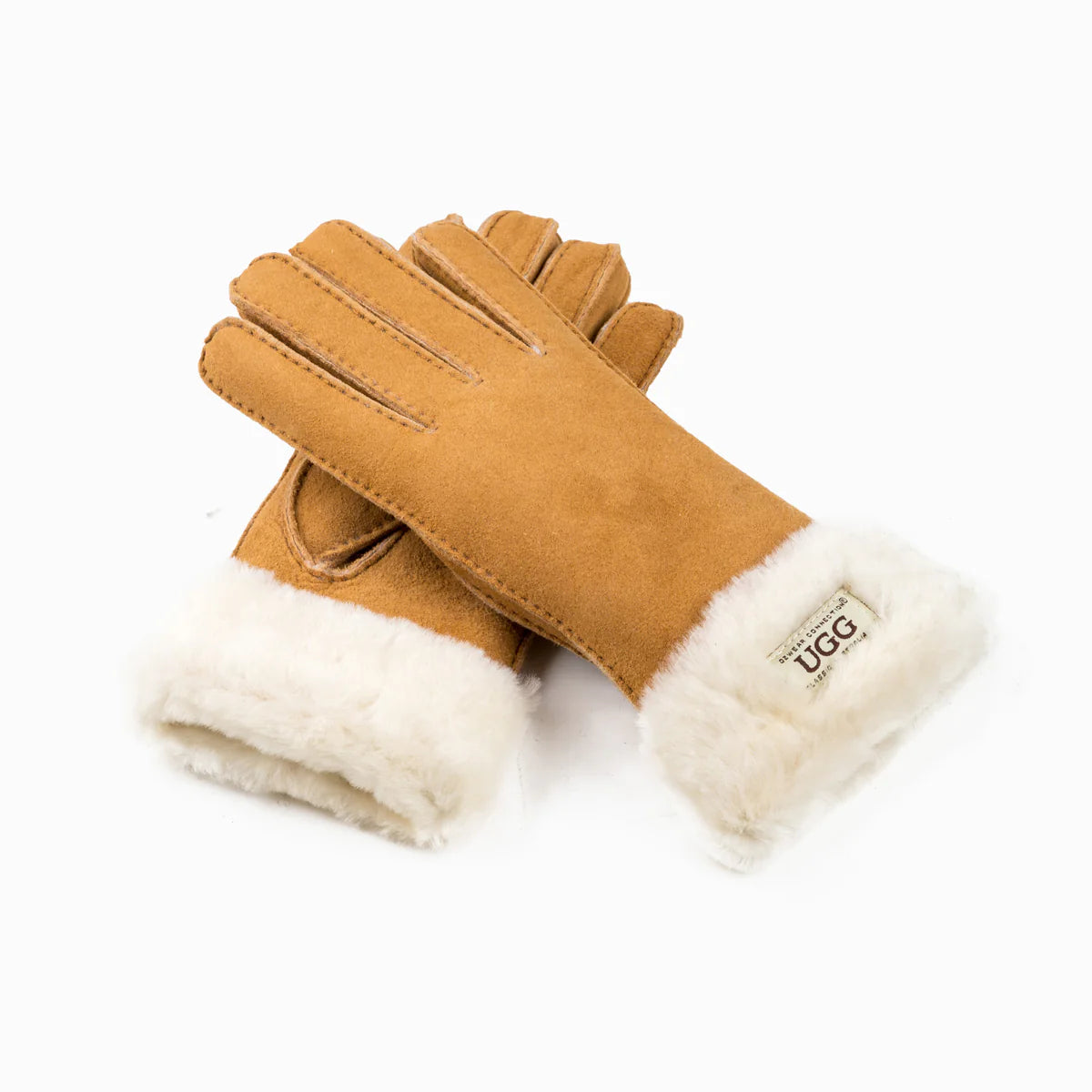 UGG Turn Cuff Sheepskin Gloves
