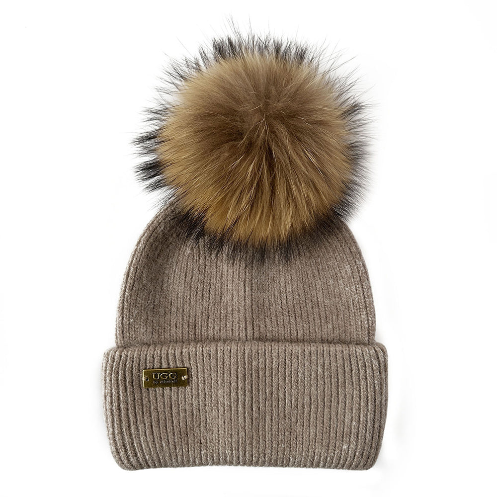 Mitchell-Y Pom Pom UGG Beanies 3P - UGG Specialist Australia