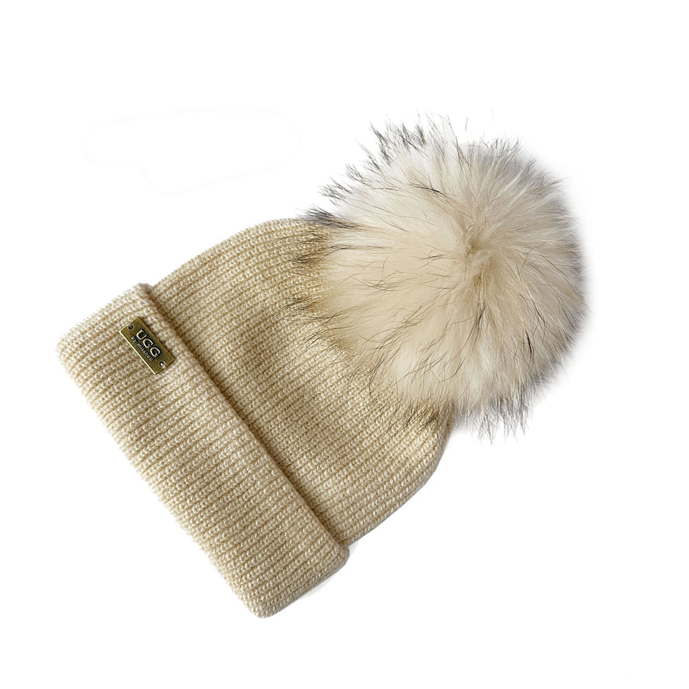 Mitchell-Y Pom Pom UGG Beanies 4P - UGG Specialist Australia