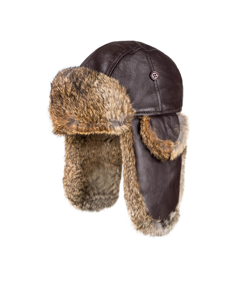 Rabbit Fur Aviator UGG Hat - Kids - UGG Specialist Australia