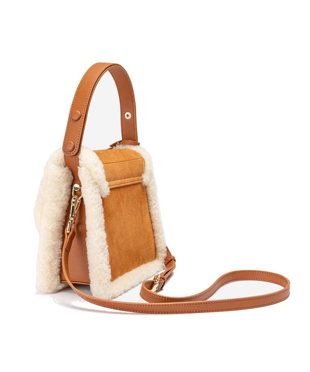 Ella UGG Trim Handbags サブ画像