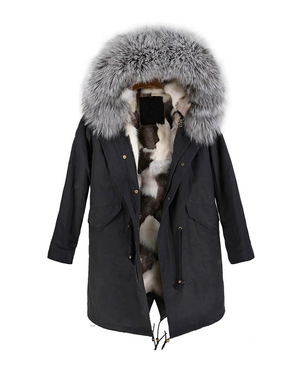 Parka Jacket Black Husky - Women - UGG Specialist Australia