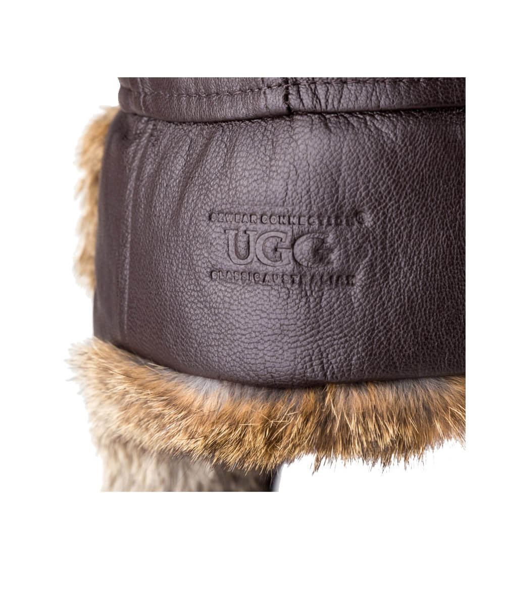Rabbit Fur Aviator UGG Hat Secondary image